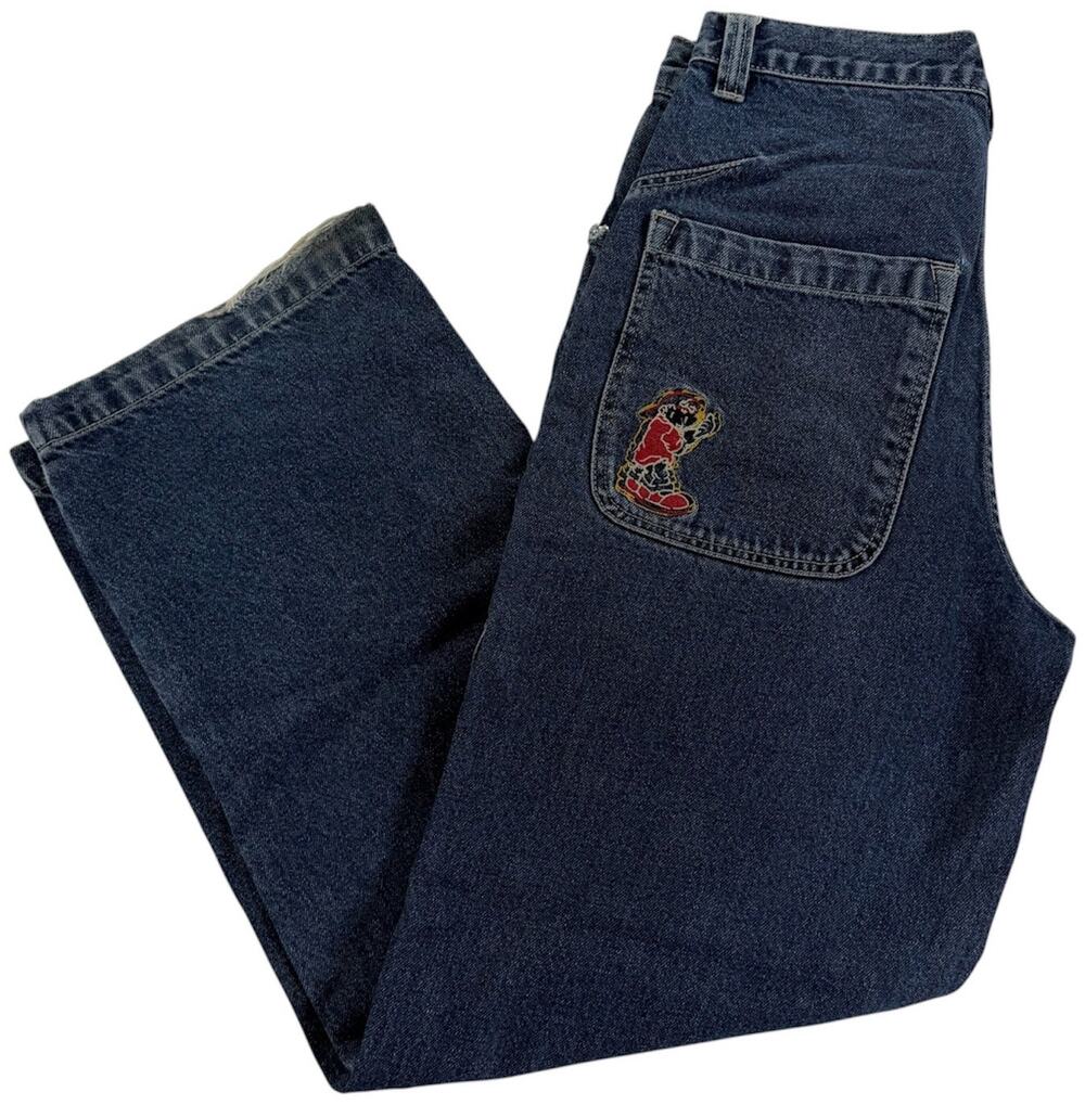 Vintage y2k JNCO Style Youth Size 16 Route 66 Jeans Skater Denim Grunge